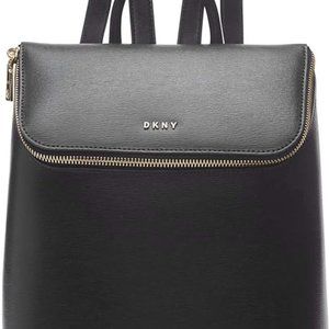 DKNY Leather Backpack